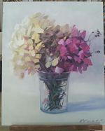 pintura flores