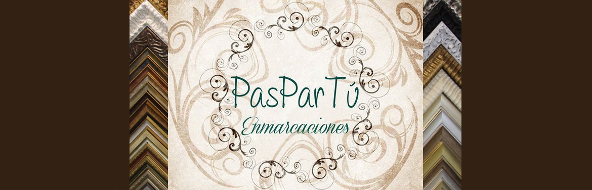 paspartú enmarcaciones logo